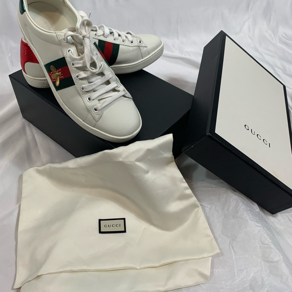 Gucci Ace Leather Women’s Sneakers
